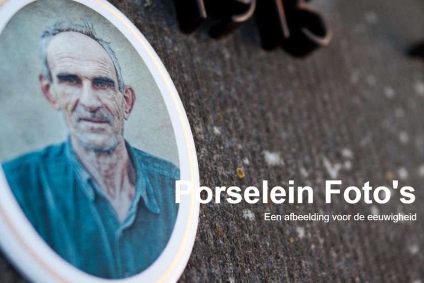fotokeramiek bij Gedenk Idee